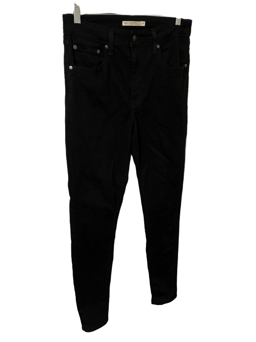 Levi's High-Rise Black Skinny Jeans Size 30